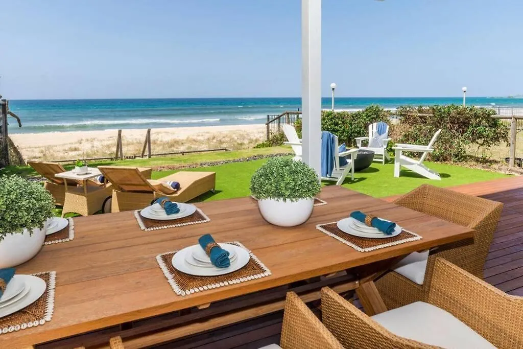 Absolute Beachfront Family Size Home Gold Coast Australia